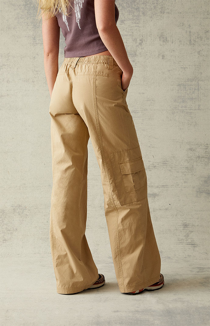 Tan khaki pants womens top