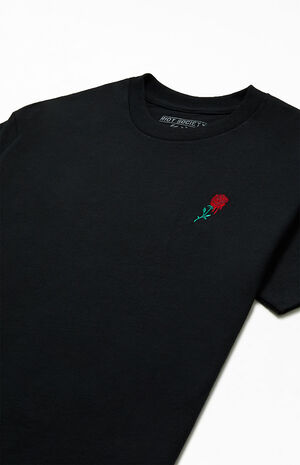 Rose Embr T-Shirt image number 2