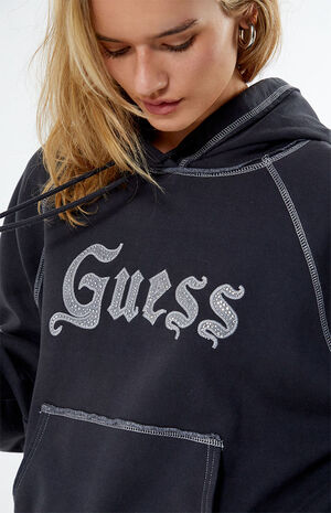 Stud Contrast Hoodie image number 2