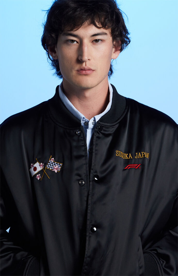 Formula 1 x Pacsun Suzuka Sakura Satin Jacket | Pacsun