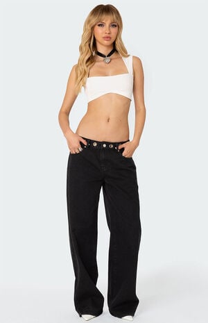 Libby Grommet Waist Jeans image number 5