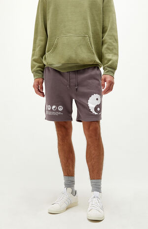 Yin & Yang Sweat Shorts Yin & Yang Sweat Shorts image number null