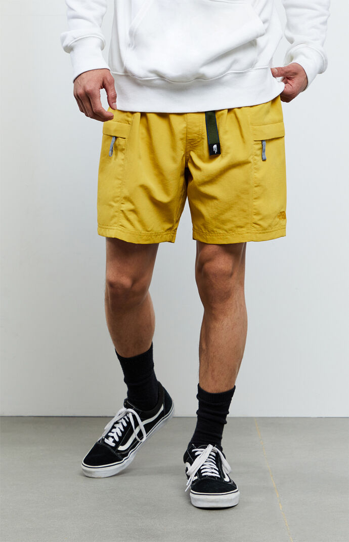 The north face khaki class v hybrid shorts top