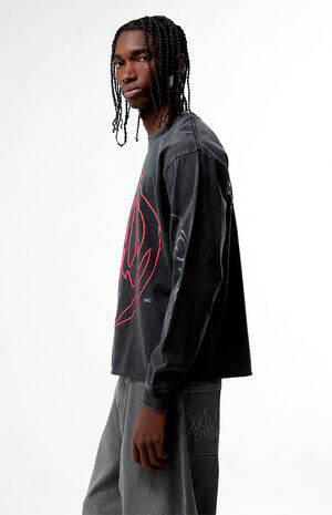 Made In The Night Cropped Long Sleeve T-Shirt image number 3