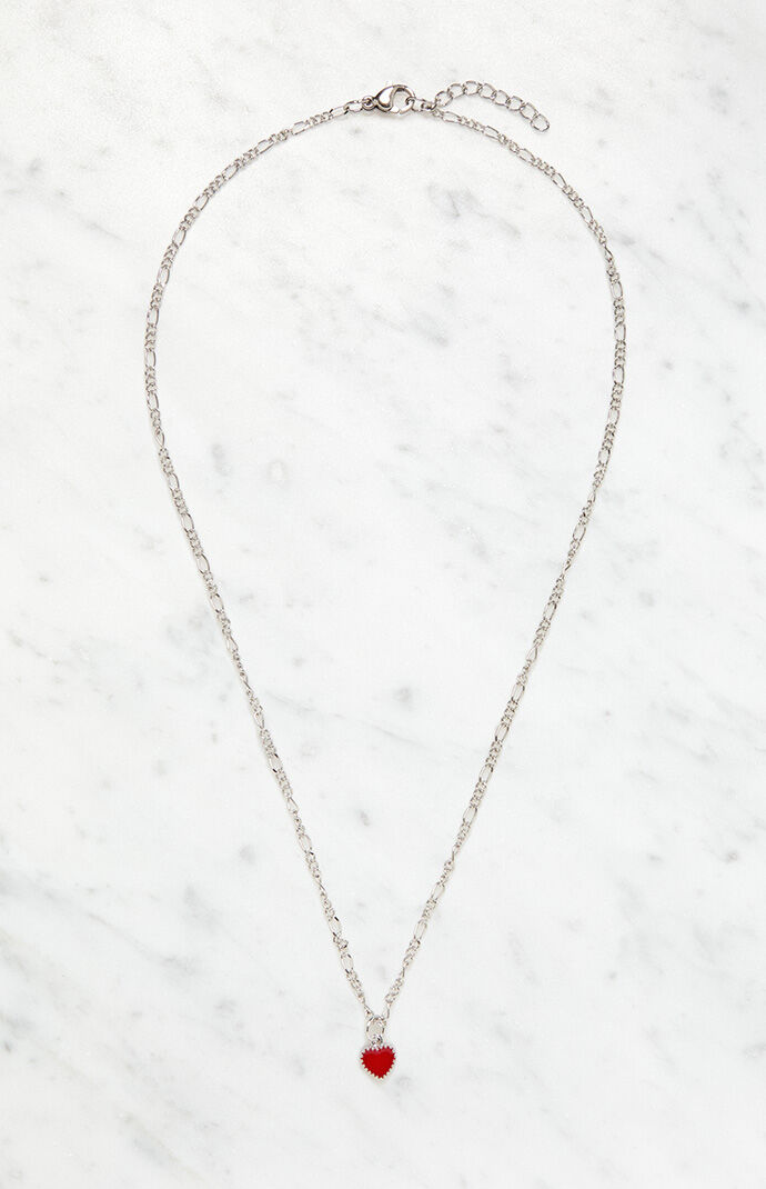 Red Heart Necklace