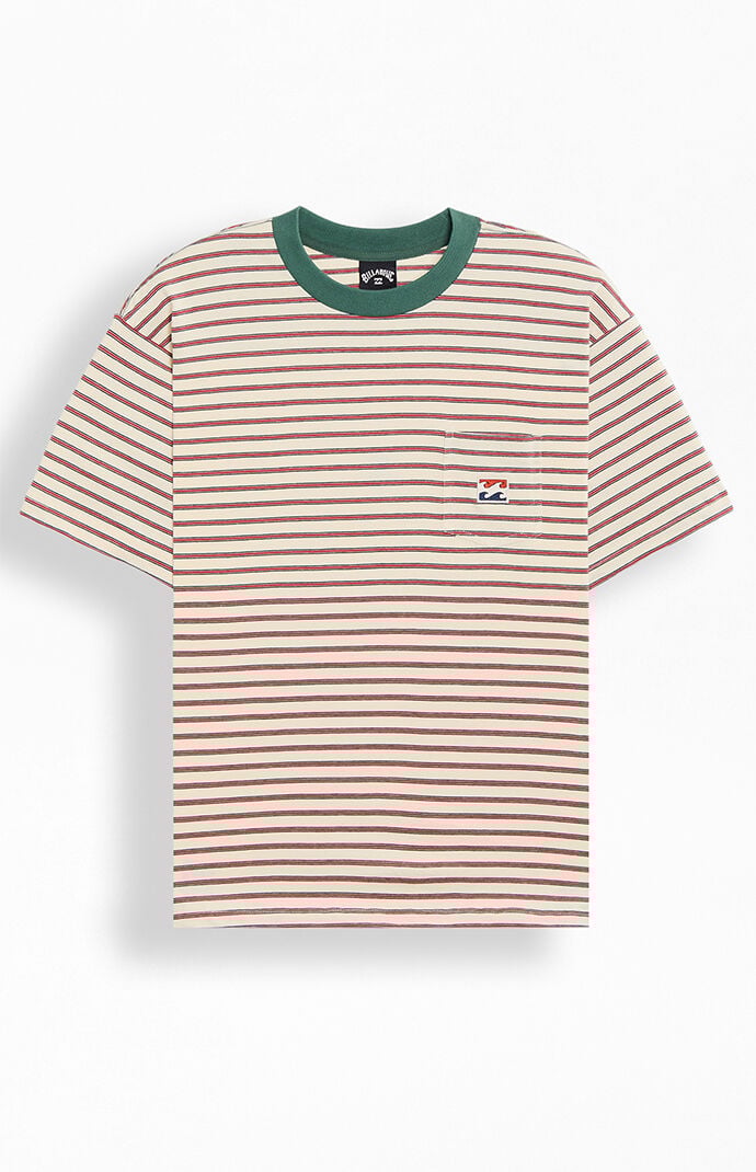 Billabong Baxter Striped Pocket T-Shirt