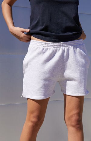 Light Gray Rosa Sweat Shorts image number 3