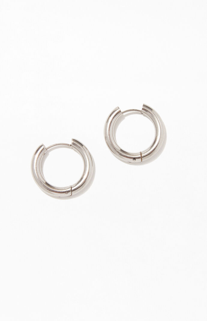 Stainless Steel Hoop Earrings