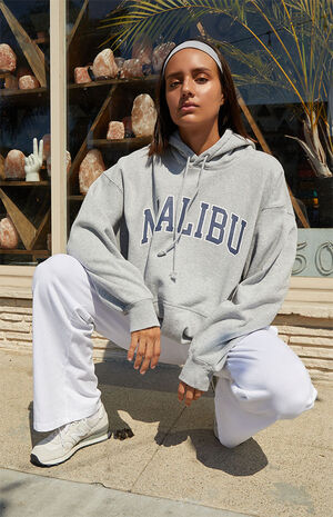 Gray Malibu Hoodie image number 1