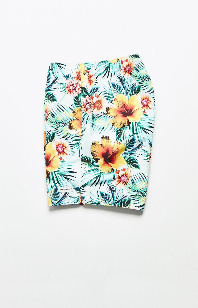 Kona Tropical 17" Swim Trunks