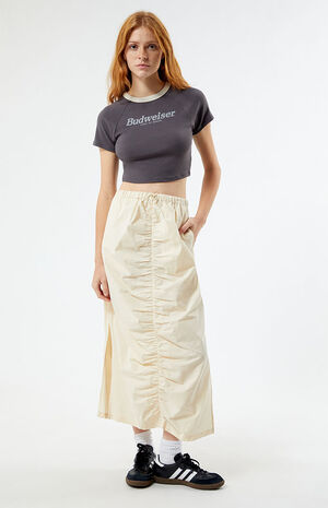 By PacSun King Of Beers Cropped T-Shirt image number 2