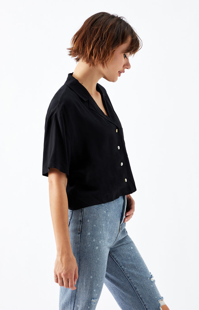 Oversized Boyfriend Button Shirt