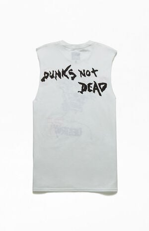 Punk Skull Muscle Tank Top image number 2