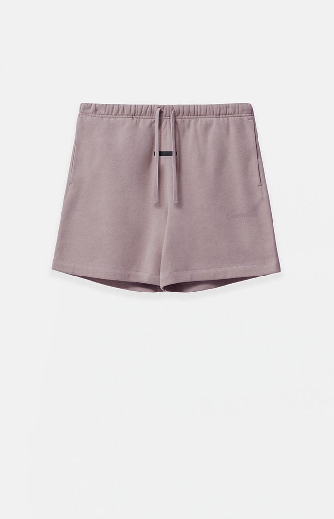 Fear of God Kids Faded Mauve Signature Classic Sweat Shorts
