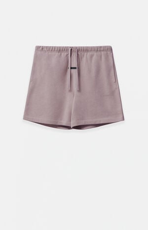Kids Faded Mauve Signature Classic Sweat Shorts image number 1