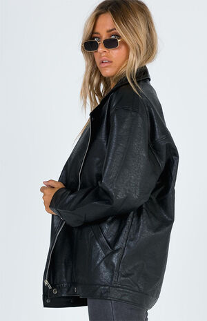 Next In Line Faux Leather Jacket image number 3