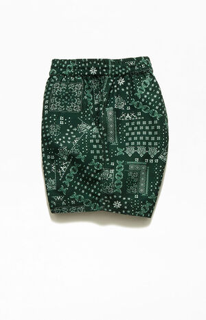 Green Bandana 15" Swim Trunks image number 3