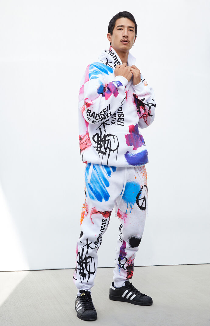Paradise Chaos Art Sweatpants