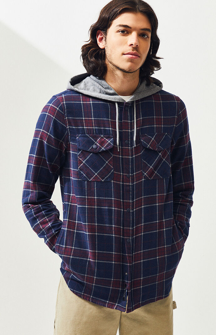 Vans hooded sale flannel
