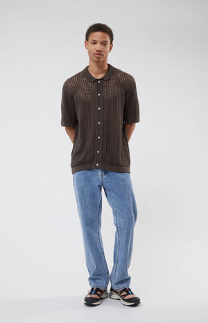 Open Knit 2.0 Woven Camp Shirt image number 4