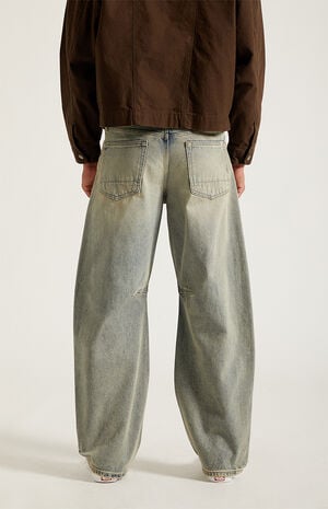 Mason Baggy Barrel Jeans Medium Blue Tinted image number 4