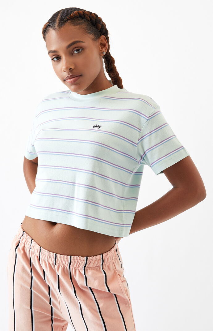 Striped Ernie Mock T-Shirt