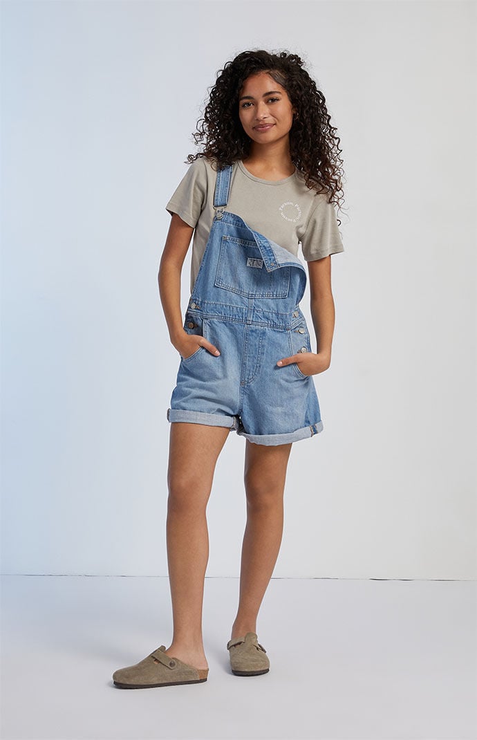 Levi s In The Field Vintage Overall Shorts PacSun