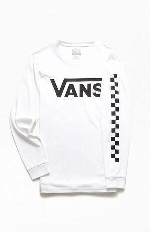 Kids Classic Checker Sun Long Sleeve T-Shirt image number 2