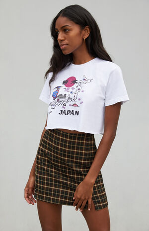 John Galt Jamie Japan Map T Shirt Pacsun
