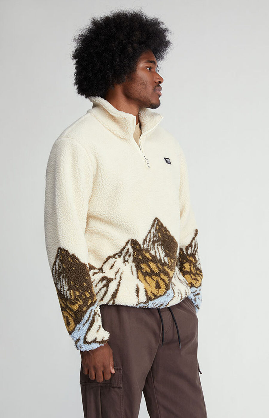 Vans Mt. Sherpa Quarter Zip Sweatshirt PacSun