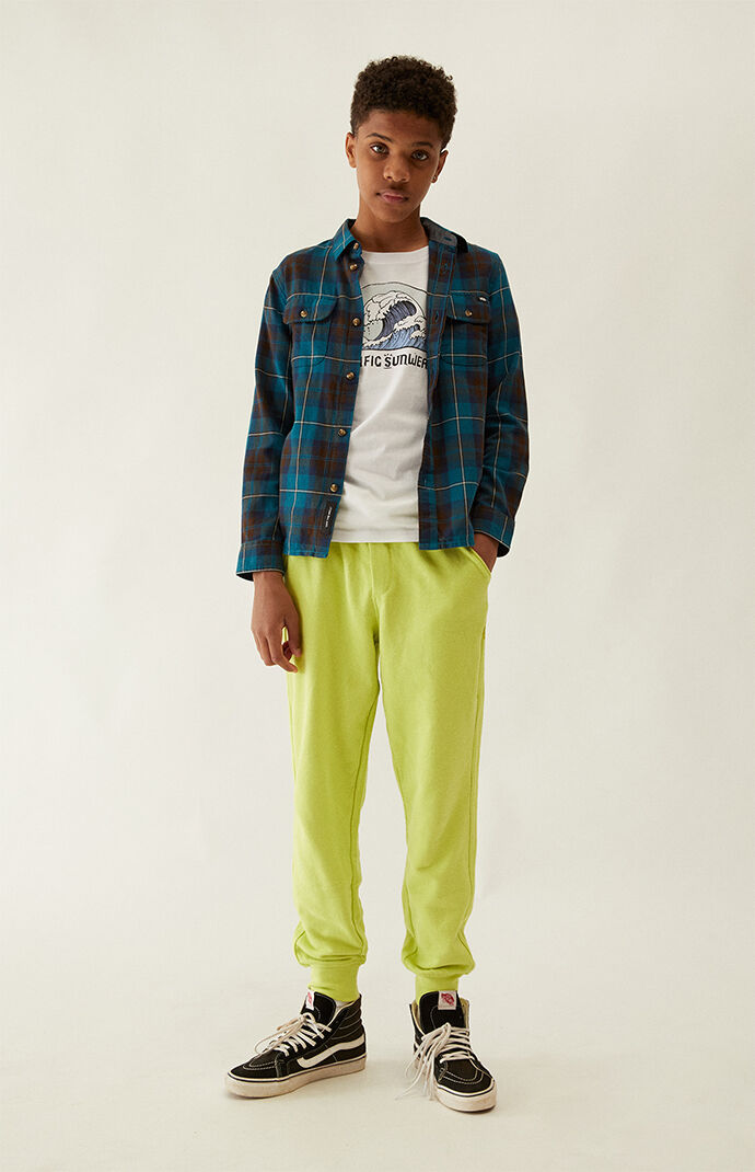 pacsun zipper joggers