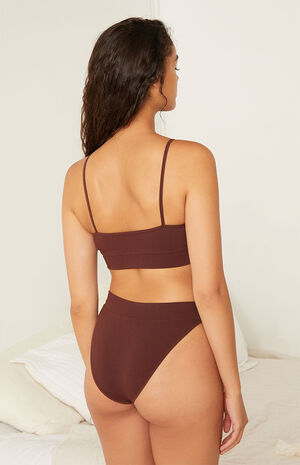 Lounge On The Brink Seamless Bralette image number 4