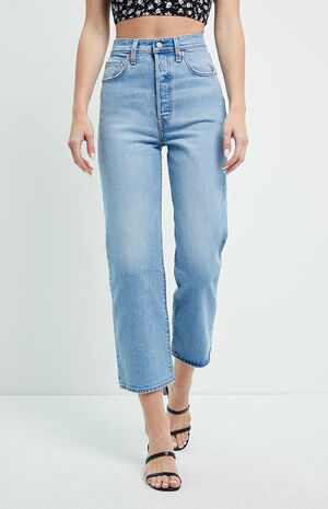 Tango Love Ribcage Straight Leg Jeans image number 1