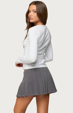 Asti Button Up Long Sleeve Top image number 3