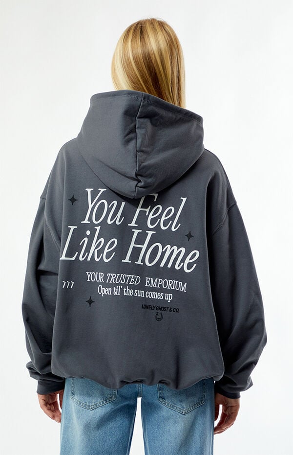 LONELY GHOST You Feel Like Home Hoodie