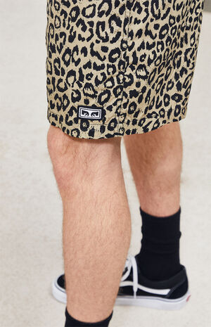 Leopard Easy Shorts Leopard Easy Shorts image number null