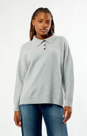 Jesse Knit Polo Sweater image number 2