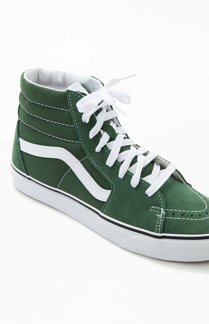 Vans Green Sk8 Hi Shoes PacSun
