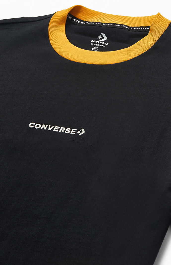 Wordmark Oversized Ringer T-Shirt