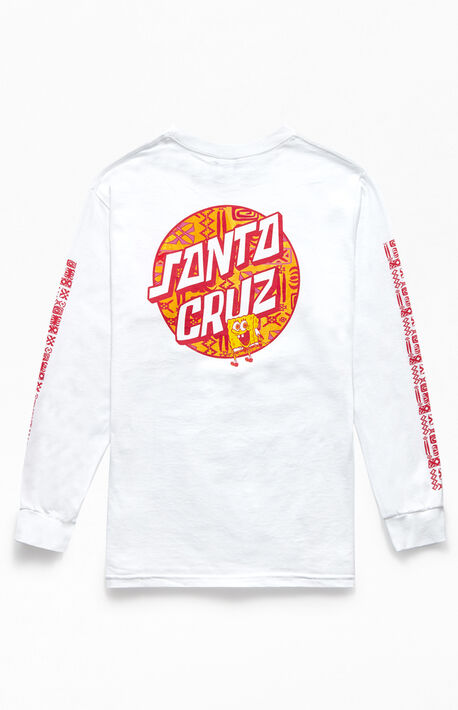Santa Cruz X Spongebob Lounge Long Sleeve T-Shirt