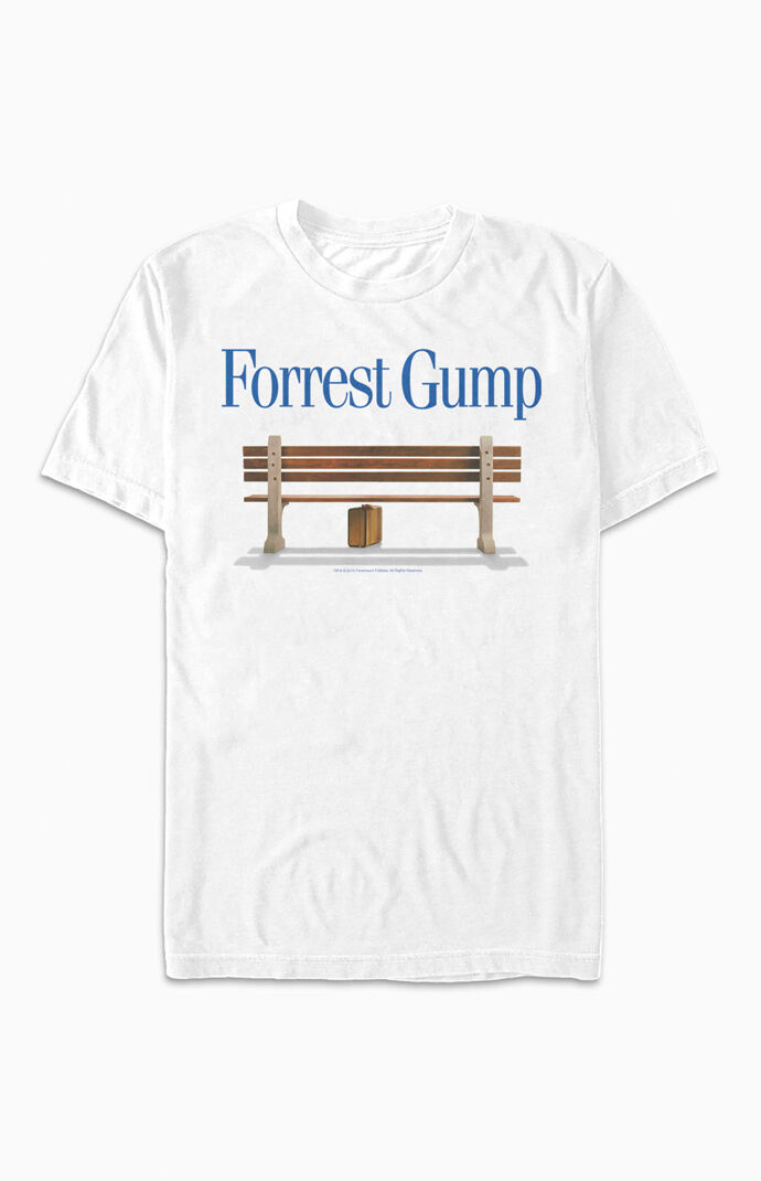 Forrest Gump Bench Logo T-Shirt