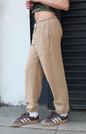 Light Brown Rosa Tie Sweatpants image number 3