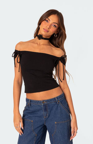 Jess Off Shoulder Top image number 4