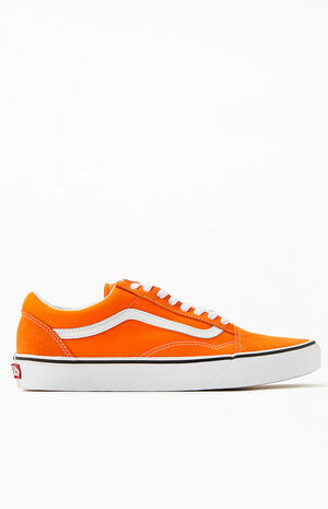 Vans Orange Old Skool Flax Sneakers