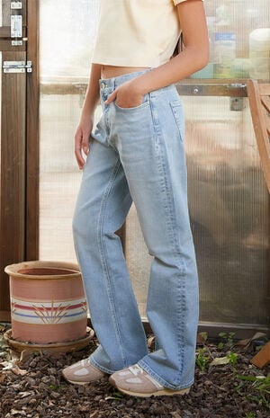 Flare Jeans Light Blue image number 3