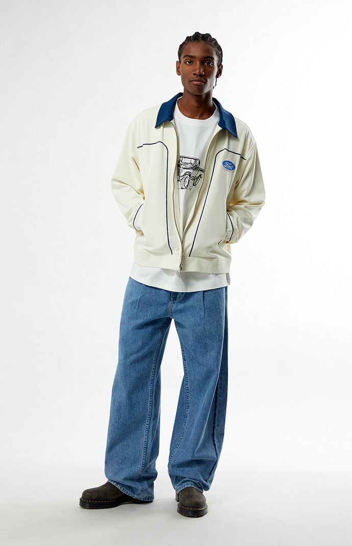 FORD Cream Highway Jacket | Pacsun