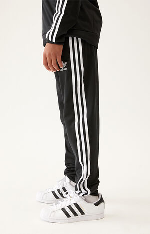 Kids Black SST Track Pants image number 4