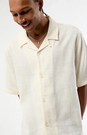 Cream Dean Camp Shirt image number 2