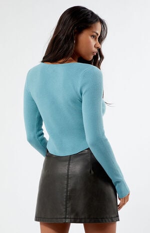 Woodland V-Neck Sweater image number 3