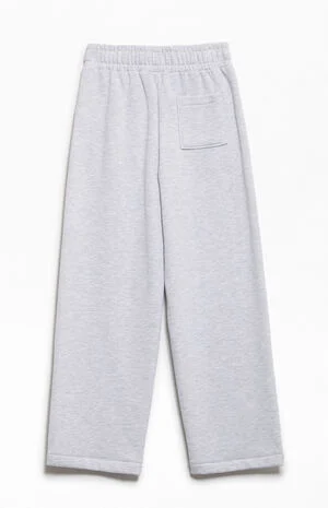 Heather Grey Ultra Baggy Sweatpants image number 3